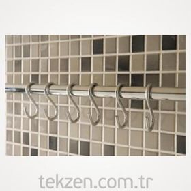 Metaltex Lonardo 6'lı Çelik Kanca Seti
