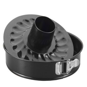 Metaltex Superior 24 cmKelepçeli Çift Tabanlı Pasta Kek Kalıbı