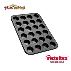 Metaltex Superior 24 cmKelepçeli Çift Tabanlı Pasta Kek Kalıbı
