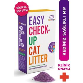 Metapet Hastalık Gösteren Erken Teşhis Kokusuz Organik Doğal Bentonit 1 kg Kedi Sağlığı Kumu