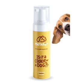 Metapet Hipoalerjenik Hassas Ciltler Doğal ve Organik 200 ml Kuru Köpük Köpek Şampuanı