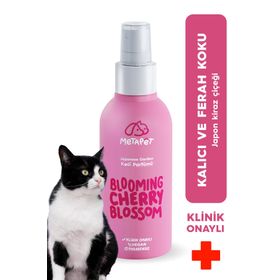 Metapet Japon Kiraz Çiçeği Yavru Kedilere Uygun 150 ml Doğal Kedi Koku Giderici Sprey