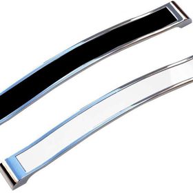 Metax Kida 224 mm Krom Siyah Mobilya Kulp