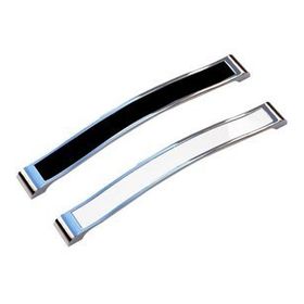 Metax Kida 224 mm Krom Siyah Mobilya Kulp