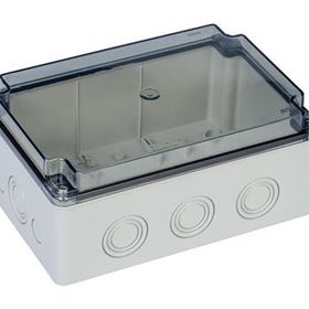 Mete 140x210x90 Şeffaf Kapaklı Gri Termoplastik Buat