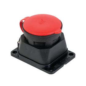 Mete 401032 3x25A 3P E Kauçuk Duvar Prizi
