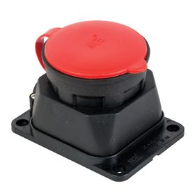 Mete 401032 3x25A 3P E Kauçuk Duvar Prizi