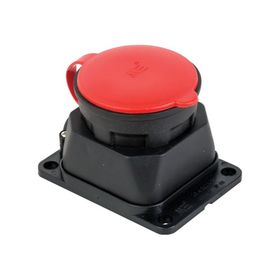 Mete 401032 3x25A 3P E Kauçuk Duvar Prizi
