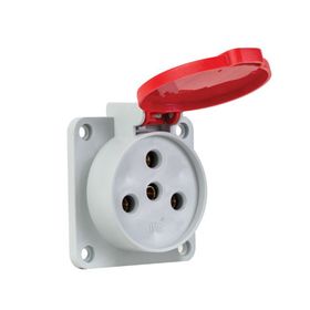 Mete 401042 3x25A 3P E Kauçuk Makine Prizi