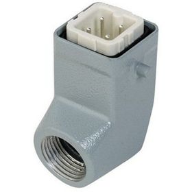 Mete 403006 4x10A 3P E Eğik Fiş