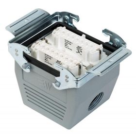 Mete 403057S 32x16A 32P E Mandallı Contalı Uzatma Prizi Yan Giriş
