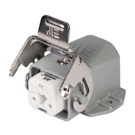 Mete 403257S 3x10A 2P E Eğik Arka Girişli Makine Prizi