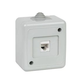 Mete 40501605 Nemli Yerler için Cat 5 RJ46 Data Prizi