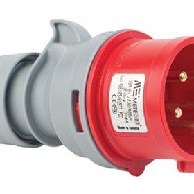 Mete 5x16A IP44 3P+N+E Hızlı Bağlantılı Düz Fiş