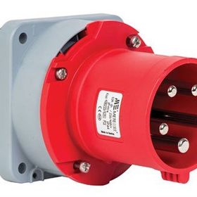 Mete 5x63A IP44 3P+N+E Düz Makine Fişi