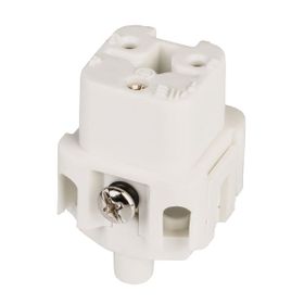 Mete Enerji 29006 3x10A 2P+E 220-240 Watt Alüminyum Gövdeli Priz Çekirdeği