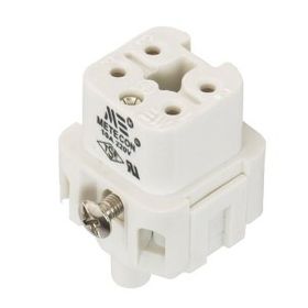 Mete Enerji 29010 5x10A 4P+E 220-240V Alüminyum Gövdeli Priz Çekirdeği