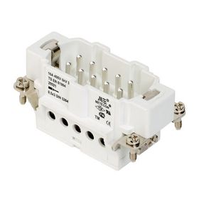Mete Enerji 29021 10x16A 100P+E 400V Alüminyum Gövdeli Vida Bağlantılı Fiş Çekirdeği