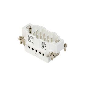 Mete Enerji 29021 10x16A 100P+E 400V Alüminyum Gövdeli Vida Bağlantılı Fiş Çekirdeği