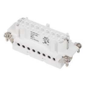 Mete Enerji 29022 16x16A 16P+E 400V Alüminyum Gövdeli Vida Bağlantılı Priz Çekirdeği