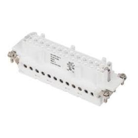 Mete Enerji 29024 24x16A 24P+E 400V Alüminyum Gövdeli Vida Bağlantılı Priz Çekirdeği