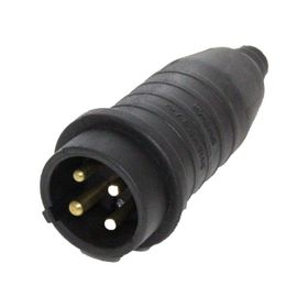 Mete Enerji 401001 3x16A 3P+E 380-415 Watt IP44 Kauçuk Düz Fiş