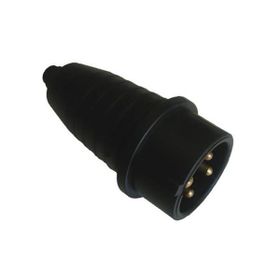 Mete Enerji 401001 3x16A 3P+E 380-415 Watt IP44 Kauçuk Düz Fiş