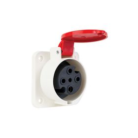 Mete Enerji 401041 380-415V 3x32A 3P+E IP44 Kauçuk Makine Prizi