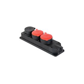 Mete Enerji 401051 3x25A 3P+E 380 415 Watt IP44 2li 3x25A 1li 1x16A Prizli Kauçuk Grup Priz