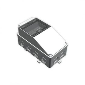 Mete Enerji 40202505 IP66 110x210 mm 5 Modül Gri Boş Kombinasyon Kutusu