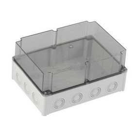 Mete Enerji 40203207 210x290x140 IP67 Derin Şeffaf Kapaklı Termoplastik Buat
