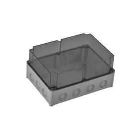 Mete Enerji 40203207 210x290x140 IP67 Derin Şeffaf Kapaklı Termoplastik Buat