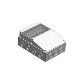 Mete Enerji 40203505 IP66 210x290 mm 10 Modül Gri Boş Kombinasyon Kutusu