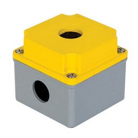 Mete Enerji 402600 IP67 80x80x73 Tekli Alüminyum Buton Kutusu