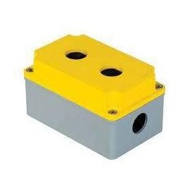 Mete Enerji 402610 IP67 80x130x73 İkili Alüminyum Buton Kutusu