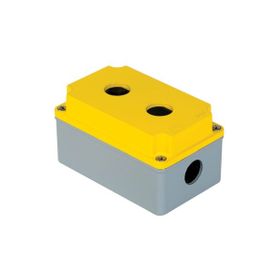 Mete Enerji 402610 IP67 80x130x73 İkili Alüminyum Buton Kutusu