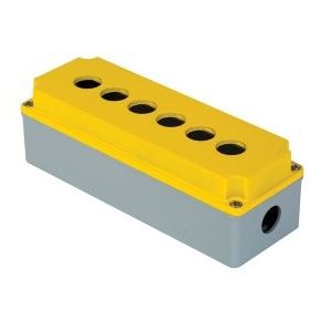 Mete Enerji 402631 80x230x73 IP67 6lı Alüminyum Buton Kutusu
