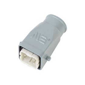 Mete Enerji 403019 5x10A 4P+E 220-240 Watt IP65 Alüminyum Gövdeli Arka Girişli Fiş
