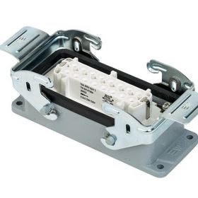 Mete Enerji 403030S 16x16A 16P+E 400V IP65 Alüminyum Gövdeli Metal Mandallı Makine Prizi