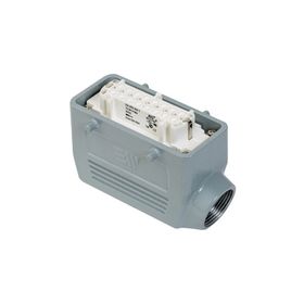 Mete Enerji 403032 16x16A 16P+E 400V IP65 Alüminyum Gövdeli Yan Girişli Uzatma Prizi
