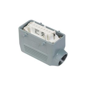 Mete Enerji 403032 16x16A 16P+E 400V IP65 Alüminyum Gövdeli Yan Girişli Uzatma Prizi