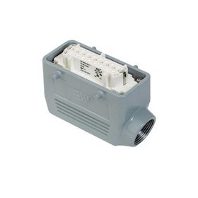 Mete Enerji 403032 16x16A 16P+E 400V IP65 Alüminyum Gövdeli Yan Girişli Uzatma Prizi
