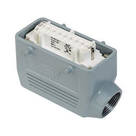 Mete Enerji 403032 16x16A 16P+E 400V IP65 Alüminyum Gövdeli Yan Girişli Uzatma Prizi