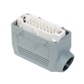 Mete Enerji 403033 16x16A 16P+E 400V IP65 Alüminyum Gövdeli Yan Girişli Fiş