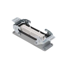 Mete Enerji 403040S 24x16A 24P+E 400V IP65 Alüminyum Gövdeli Metal Mandallı Makine Prizi