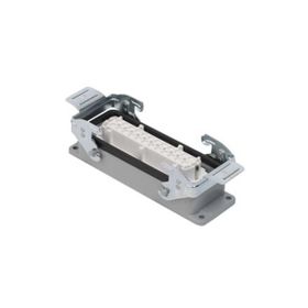 Mete Enerji 403040S 24x16A 24P+E 400V IP65 Alüminyum Gövdeli Metal Mandallı Makine Prizi