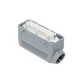 Mete Enerji 403042 24x16A 24P+E 400V IP65 Alüminyum Gövdeli Yan Girişli Uzatma Prizi