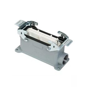 Mete Enerji 403046S 24x16A 24P+E 400V IP65 Alüminyum Gövdeli Metal Mandallı Duvar Prizi