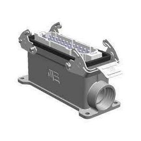 Mete Enerji 403047S 24x16A 24P+E 400V IP65 Alüminyum Gövdeli Metal Mandallı Duvar Fişi