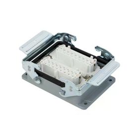 Mete Enerji 403050S 32x16A 32P+E 400V IP65 Alüminyum Gövdeli Çift Giriş Metal Mandallı Makine Prizi